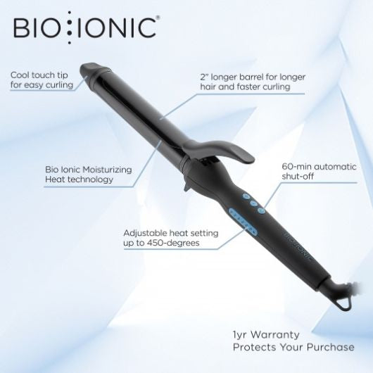 Long Barrel Curling Iron  NanoIonic™ MX